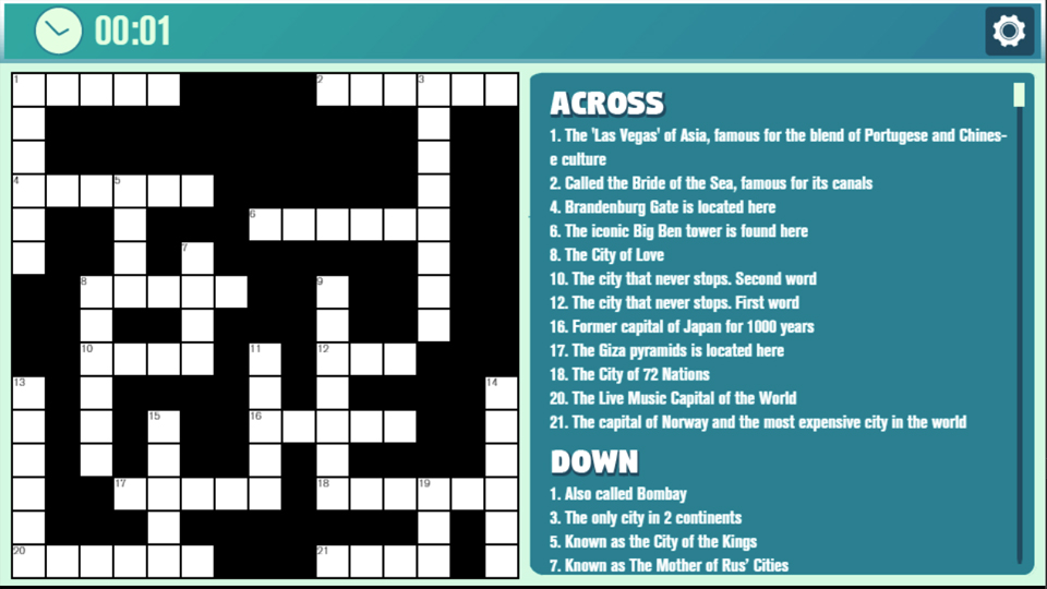Crossword Casual